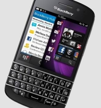 Драйвера для Анонс смартфона BlackBerry Q10
